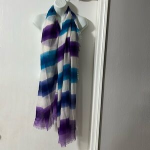 LORO PIANA  MULTI COLORED SCARF